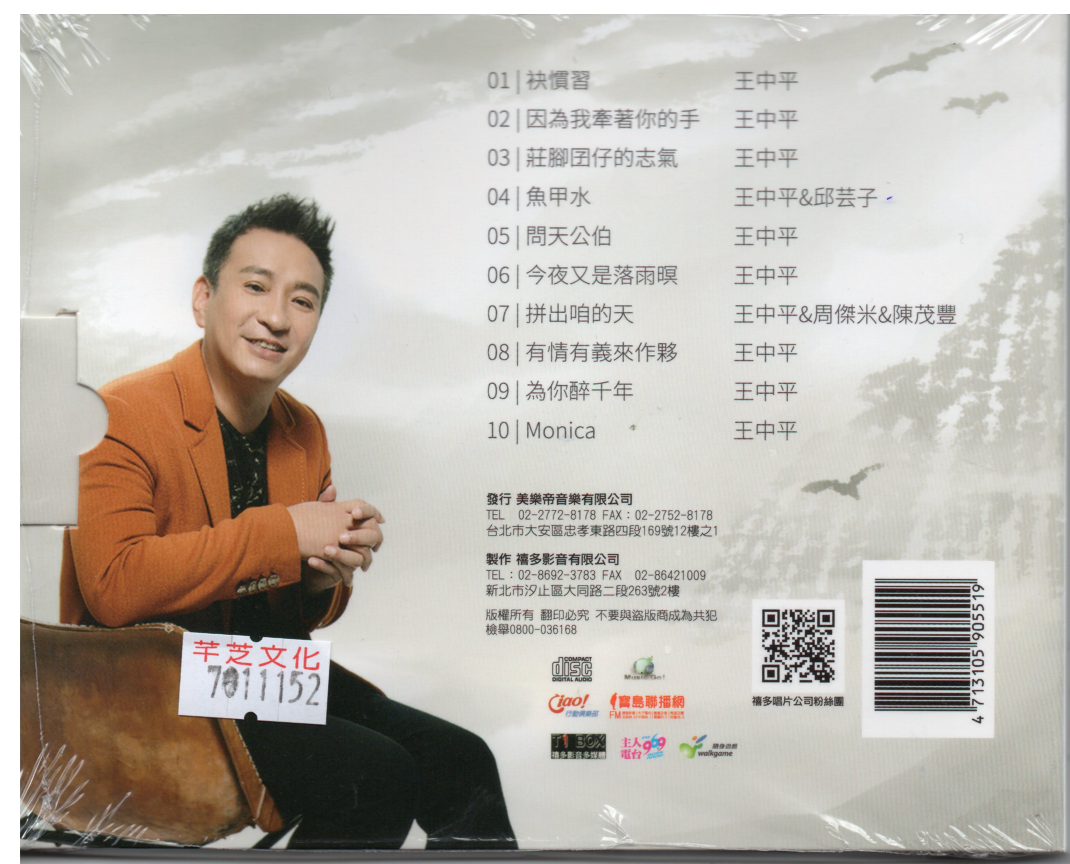 王中平-袂慣習CD(禧多)(mega) MI1575005043
